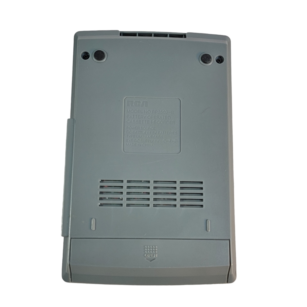 RCA RP3503 "Shoebox" Cassette Voice Recorder Personal Portable Player With Mic - Picture 6 of 12
